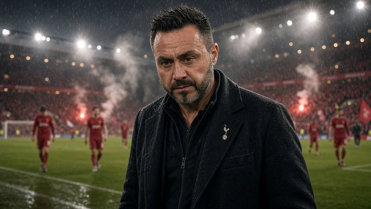 De Zerbi on defeat to Liverpool: 'We didn't deserve to lose'