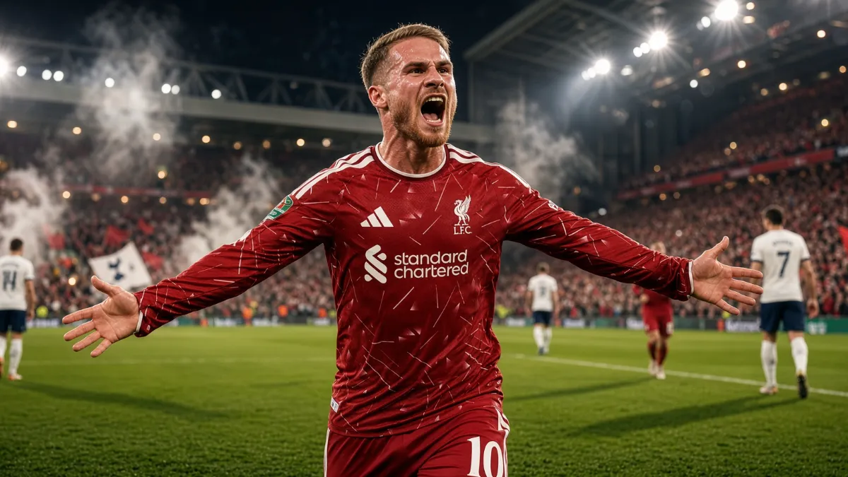 Liverpool progress past Tottenham in the League Cup