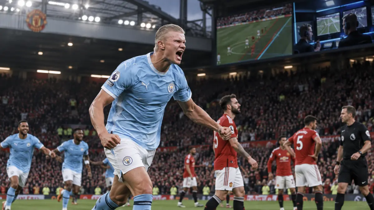 Erling Haaland: 'With VAR, I'm almost never offside'