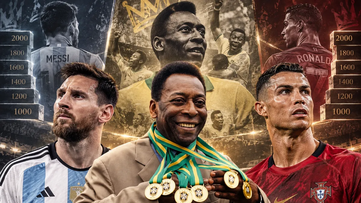 25 footballers with 1000+ goals: Who are above Ronaldo, Messi and Pele?