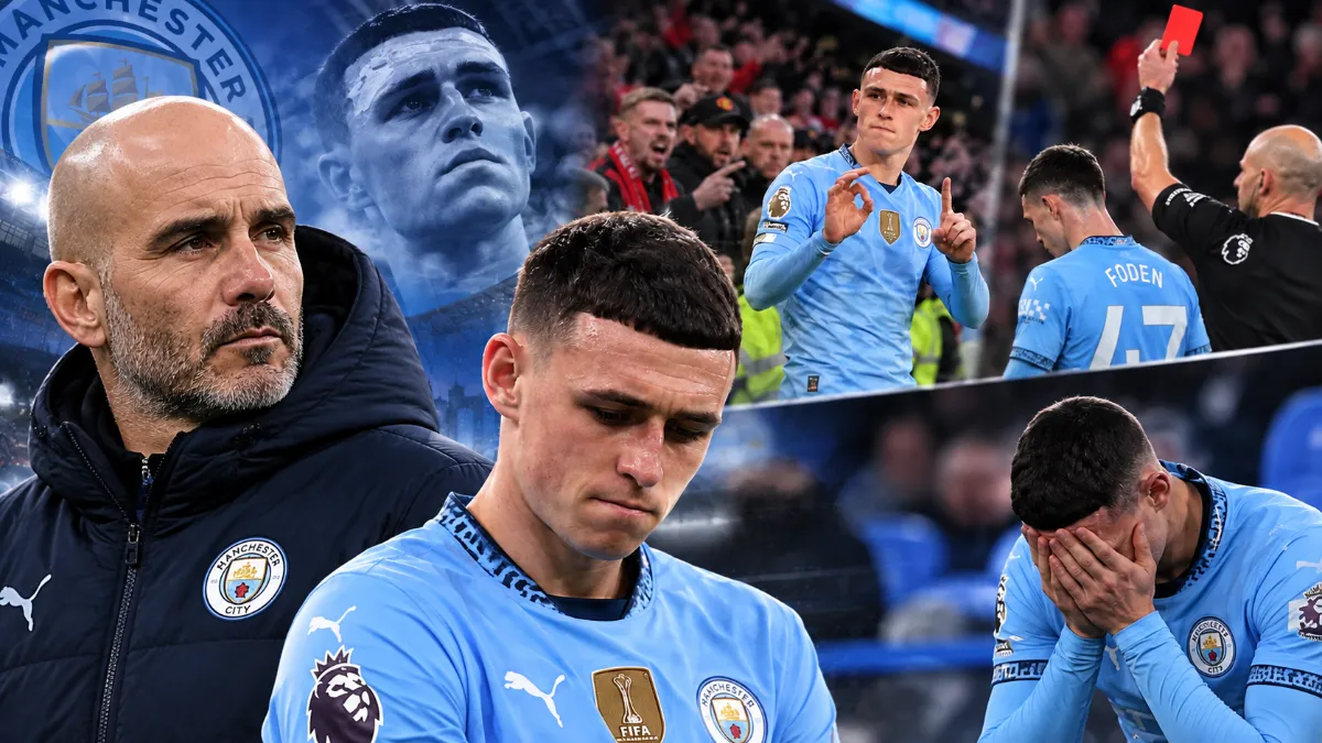 Phil Foden faces scrutiny after Manchester derby red card