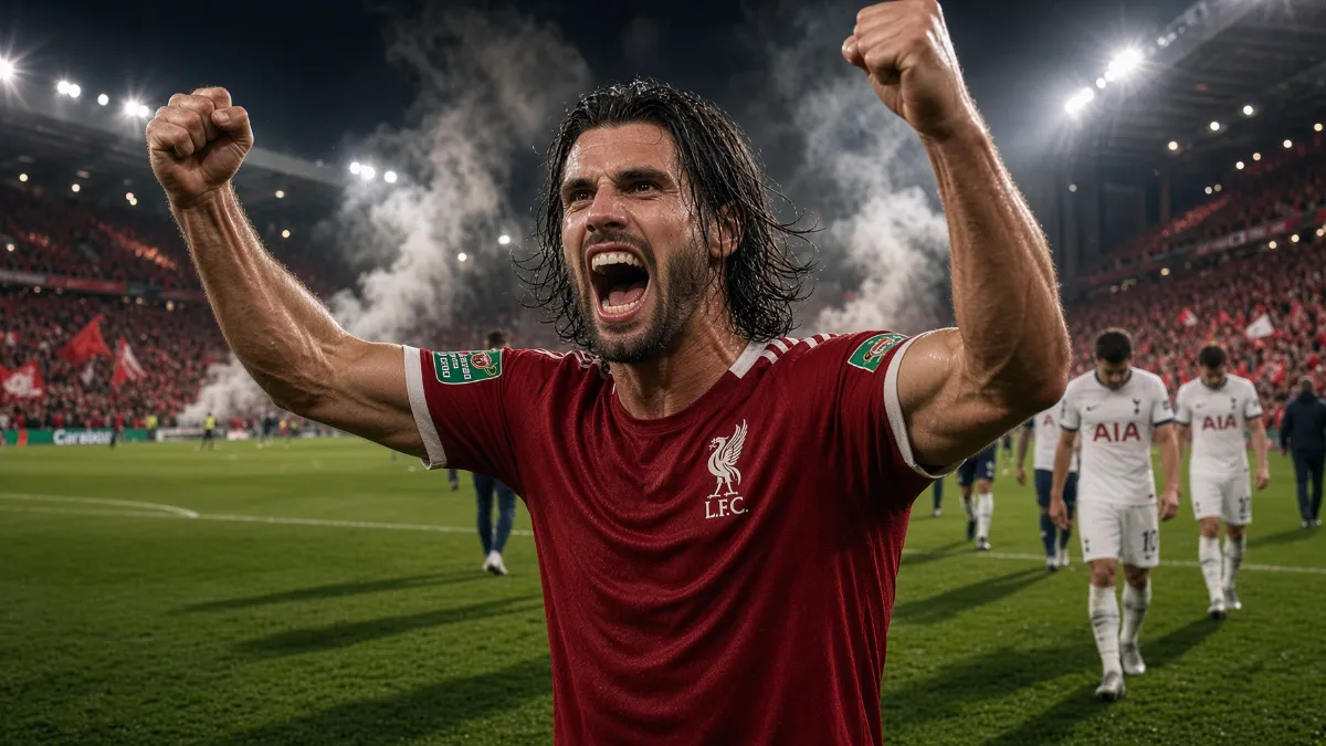 Iraola praises Liverpool's victory over Tottenham and lauds Soboslai