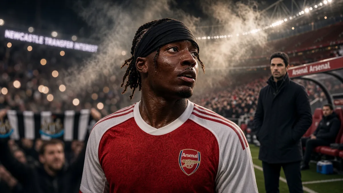 Noni Maduweke unhappy with role at Arsenal and could move to Newcastle