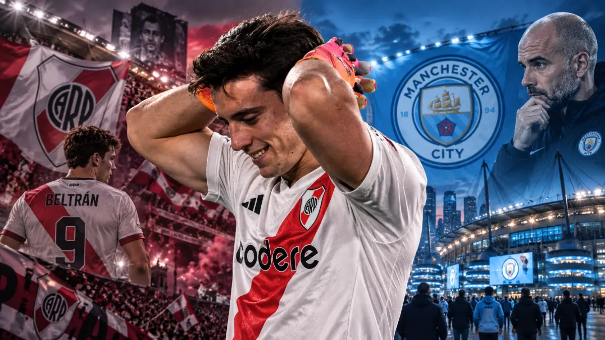 Manchester City are tracking River Plate goalkeeper Santiago Beltran