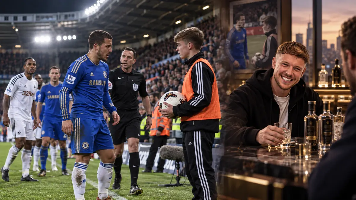 Former Swansea ball boy who was kicked by Hazard sold vodka business for £300 million