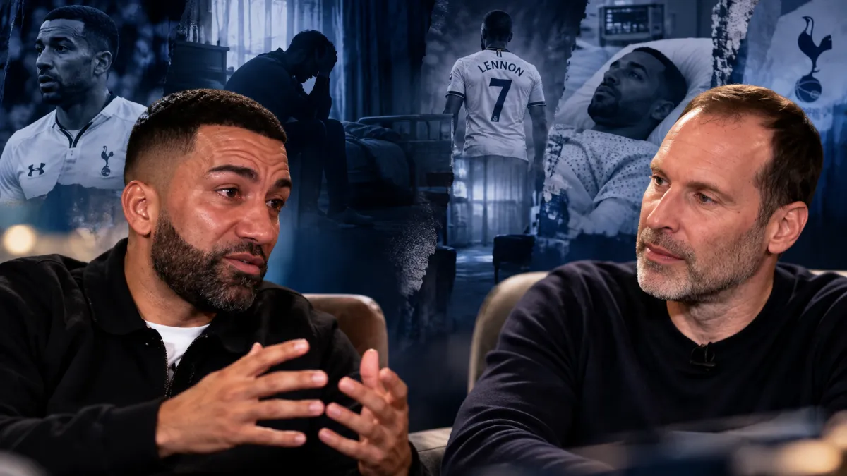Aaron Lennon opens up to Petr Cech about suicidal thoughts and deep depression