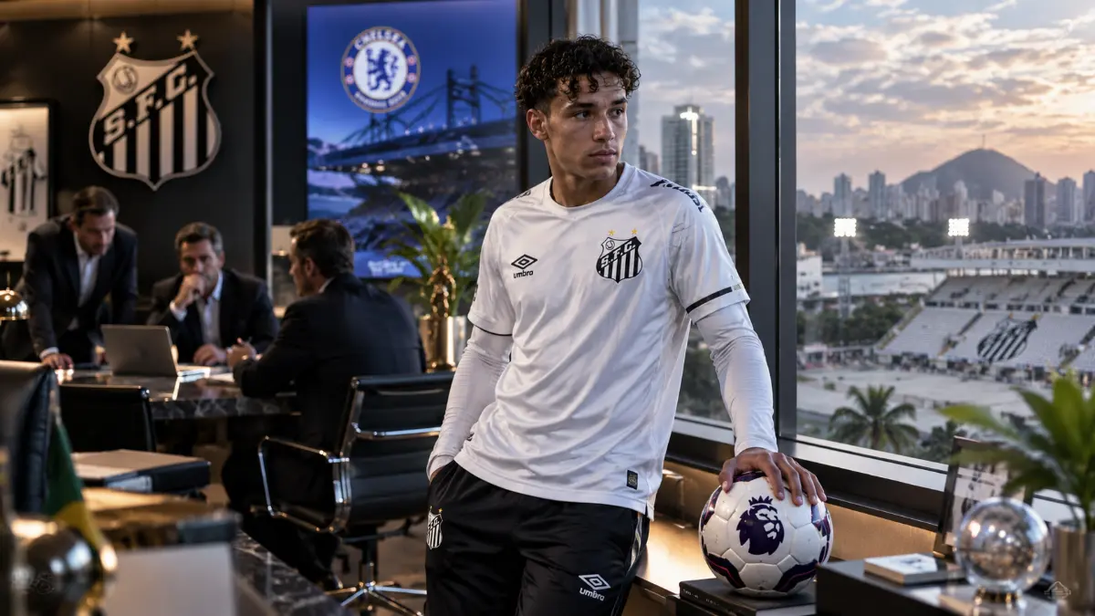 Chelsea are eyeing Gabriel Bontempo from Santos