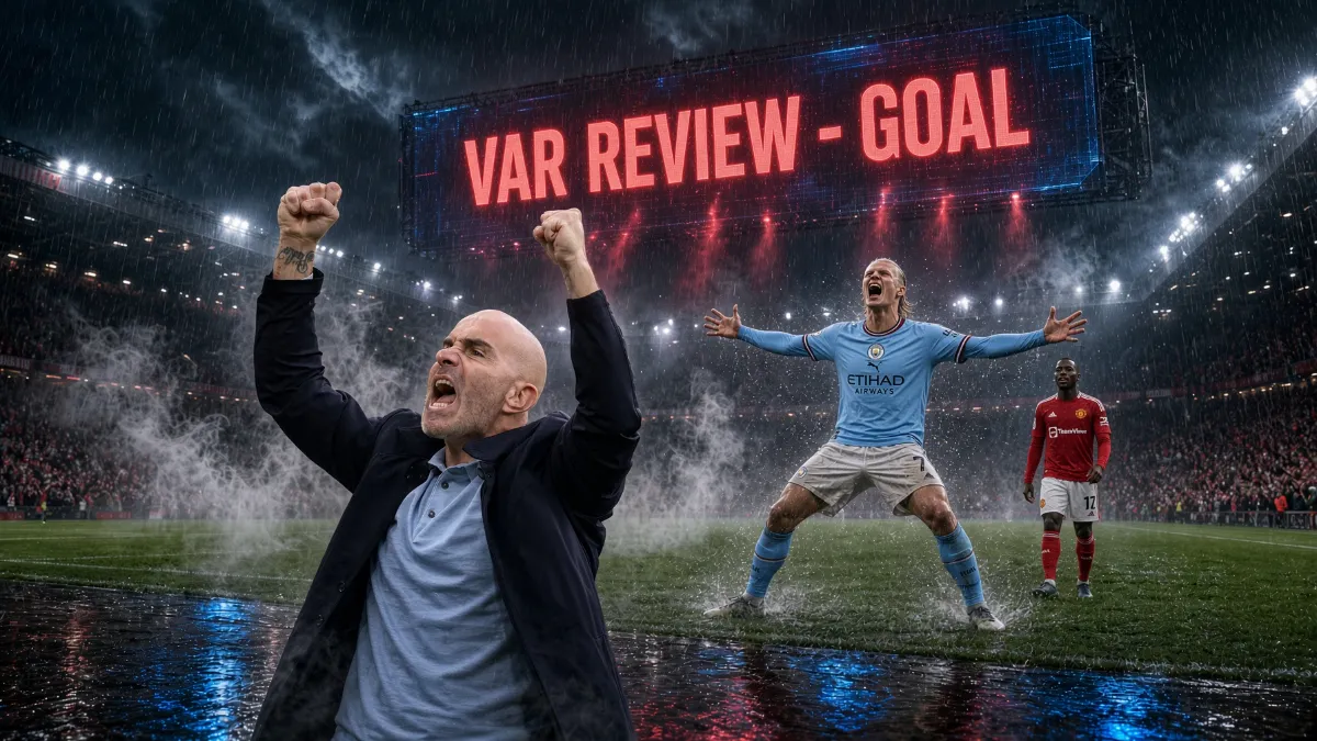 Mareska defends Manchester City's victory against Manchester United amid VAR controversy