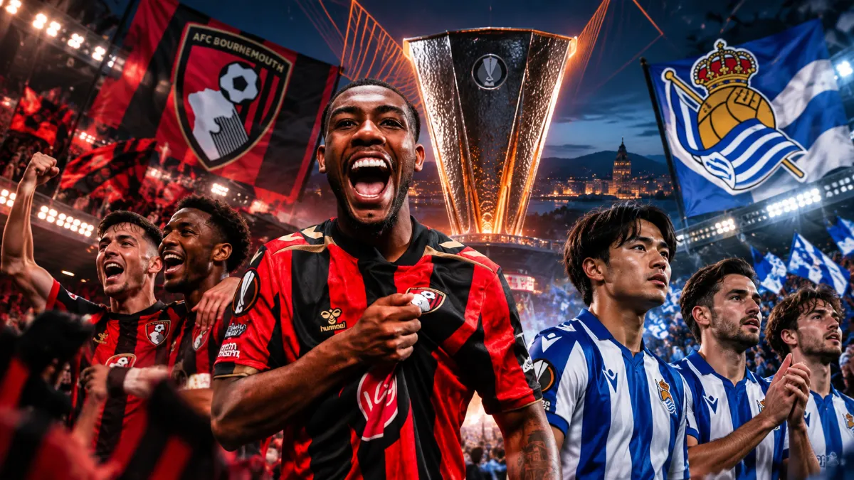 Bournemouth begin their European journey against Real Sociedad