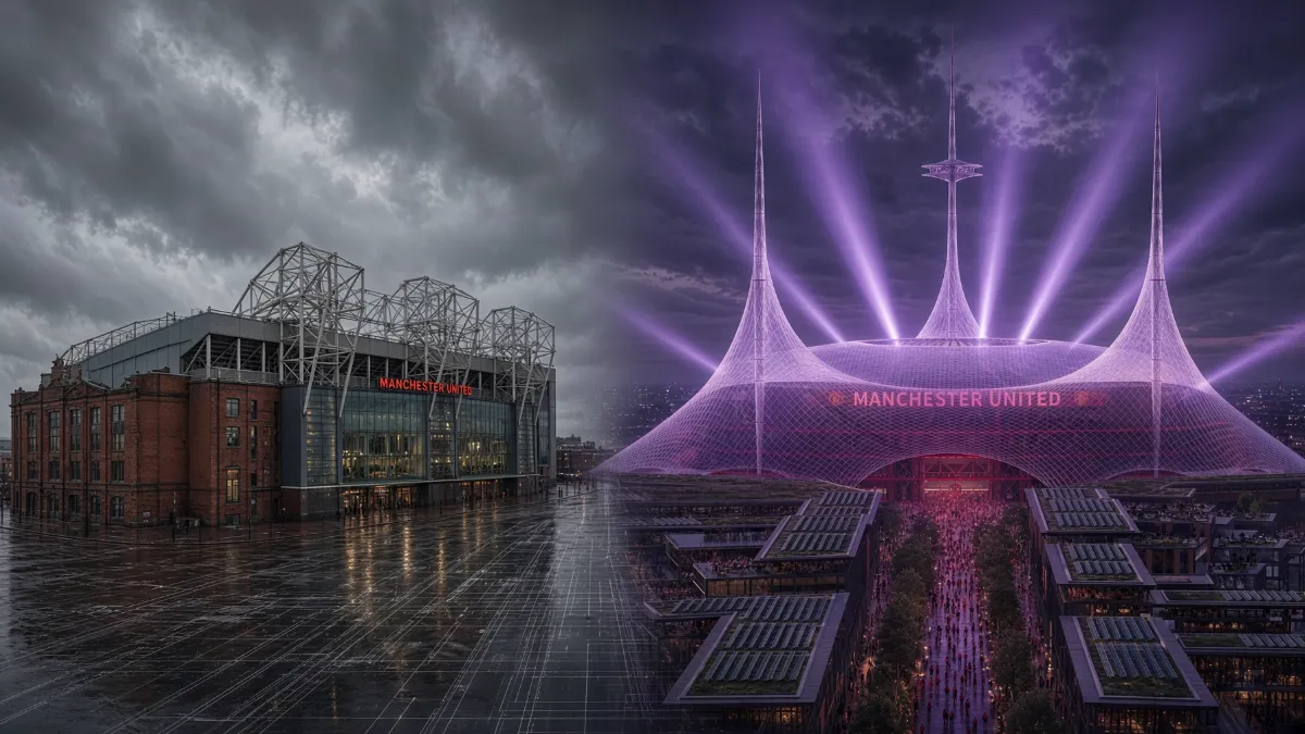 Manchester United's new stadium will only open in 2035: A colossal construction or a grand deception?