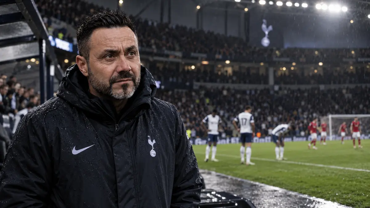 Tottenham may face a €61 million payout for De Zerbi's sacking