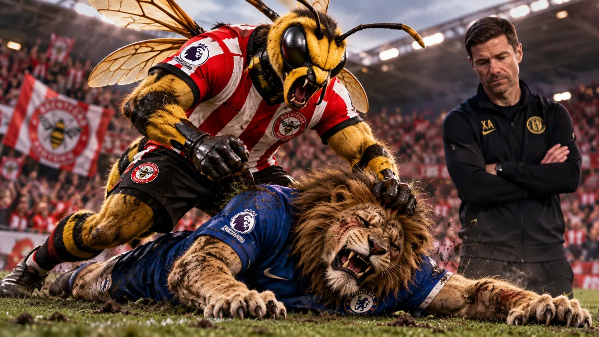 Chelsea thrashed by Brentford: the magic of Xabi Alonso fades