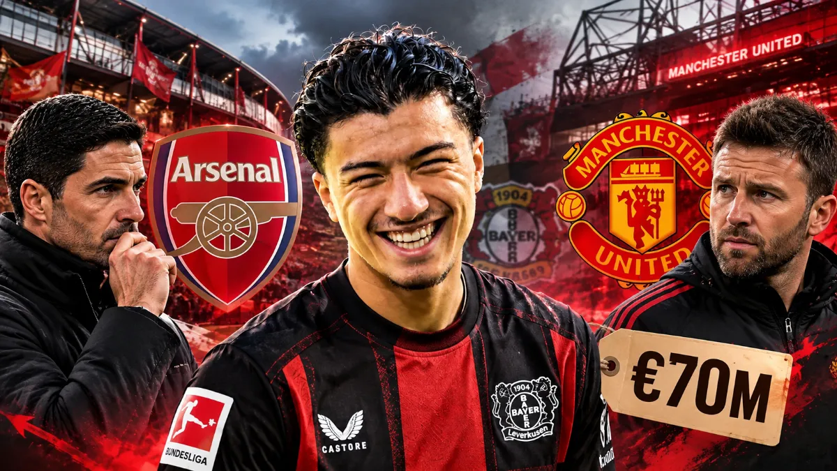 Arsenal and Man Utd target Ibrahima Maza as Bayer demand €70 million