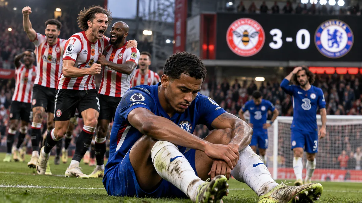 Levi Colwill admits Chelsea have issues after heavy defeat to Brentford