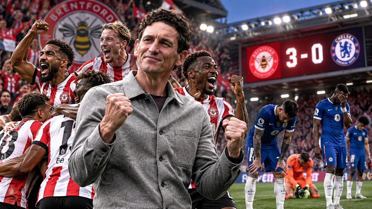 Kit Andrews explains why Brentford refused to sit back and defeated Chelsea