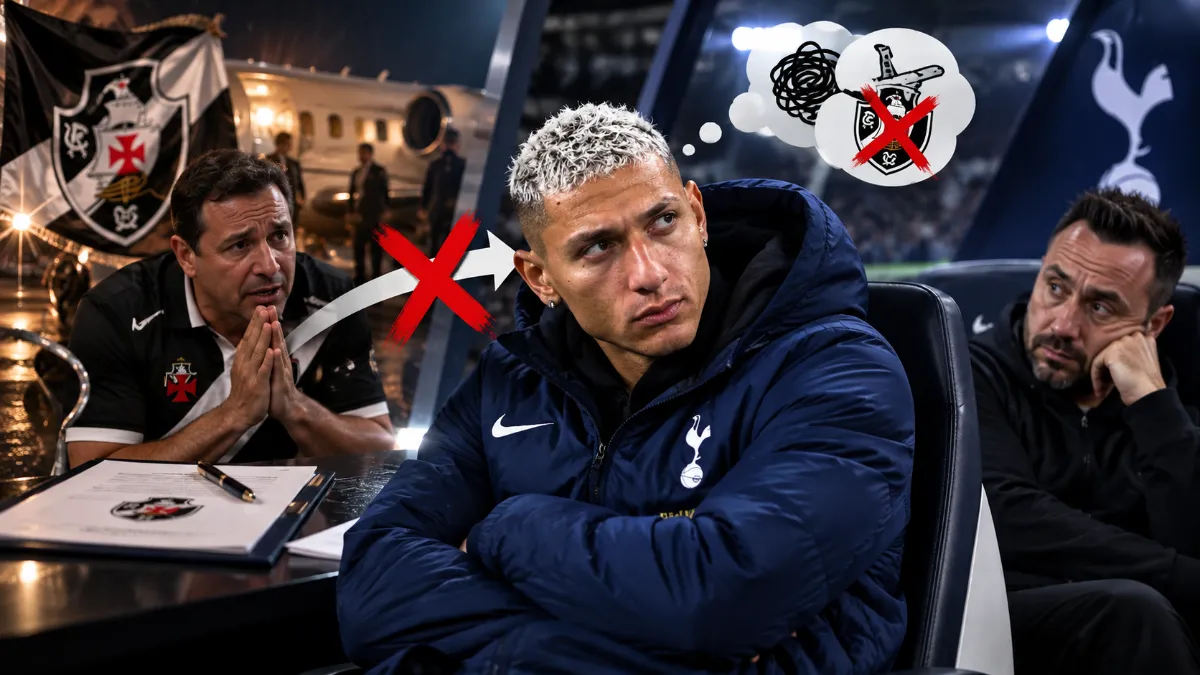 Richarlison turns down transfer to Vasco da Gama after Tottenham agreement