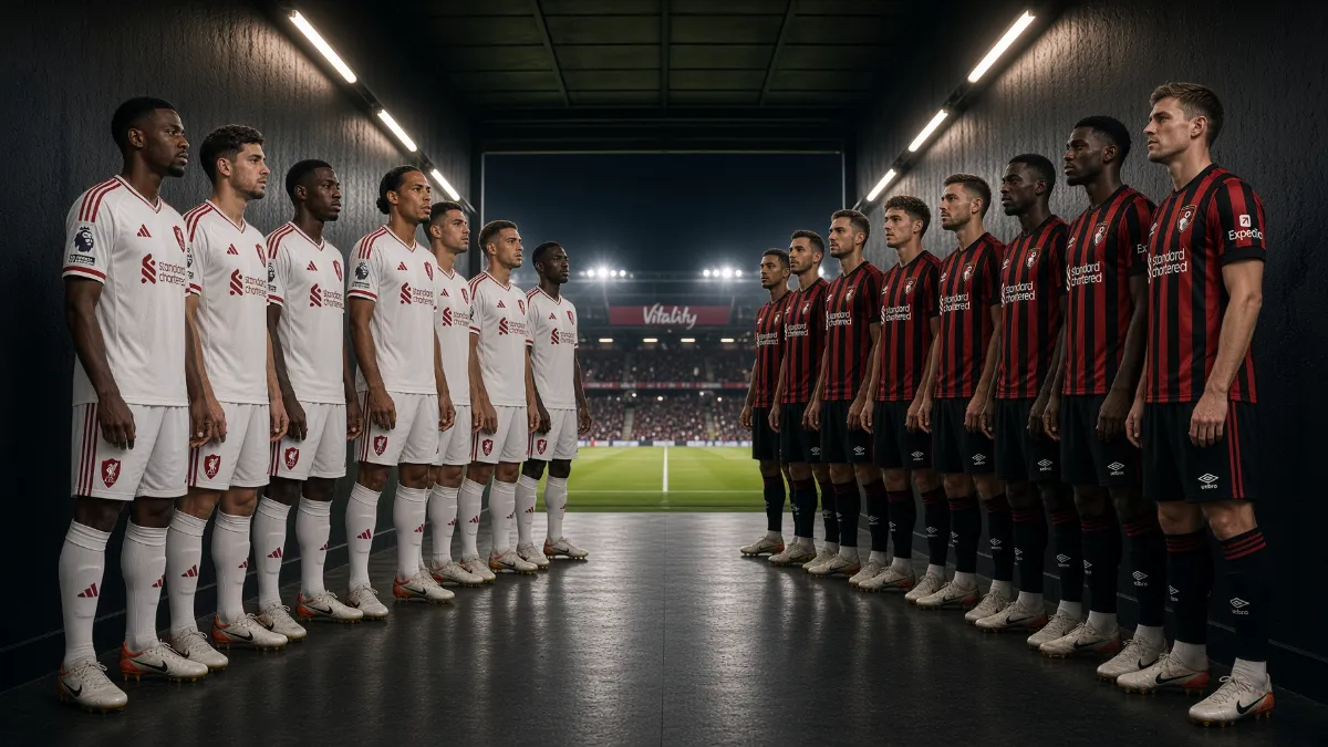 Bournemouth – Liverpool: Starting line-ups