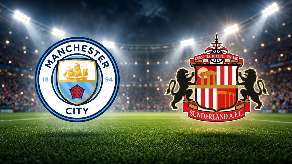 Manchester City aim to maintain perfect start against Sunderland