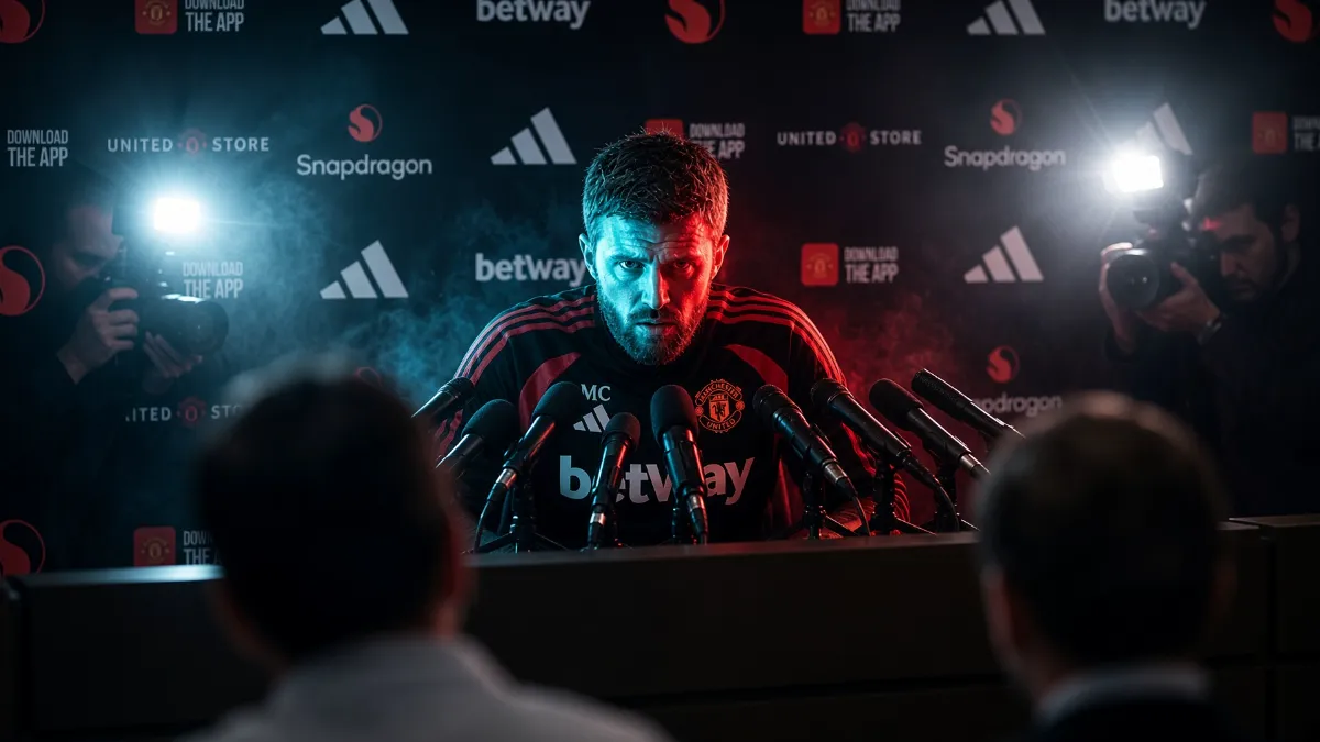 Carrick dismisses criticism over Man Utd's struggles and denies mental crisis
