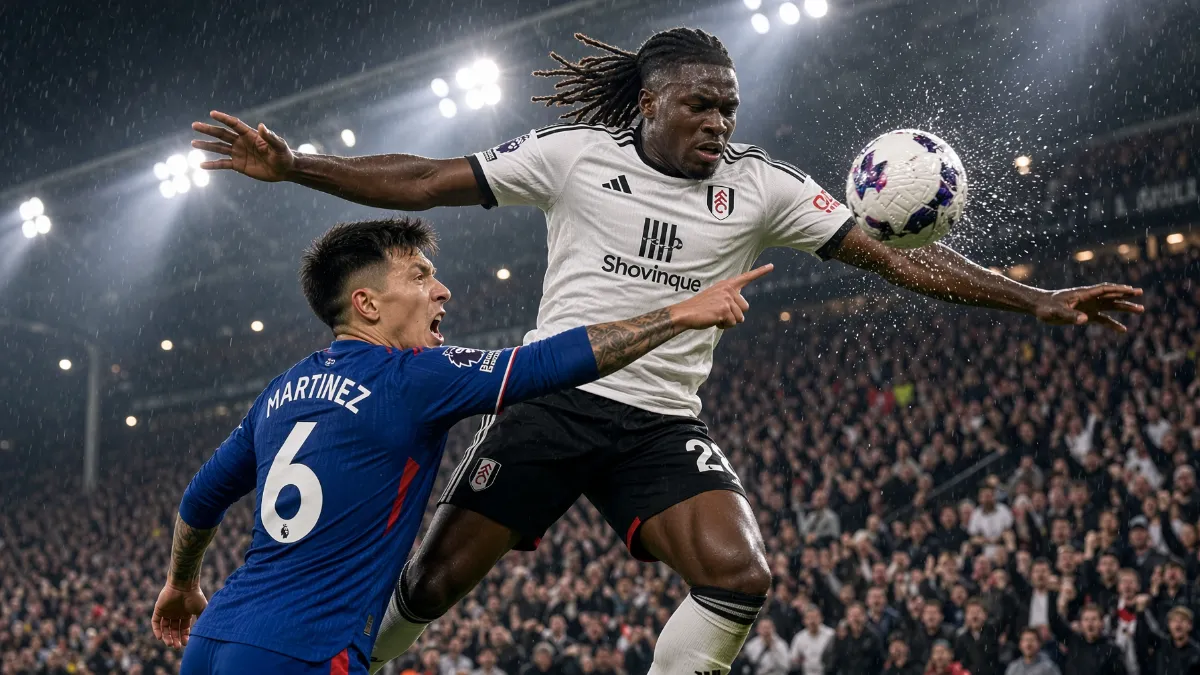 Referee and VAR spare Fulham after handball incident against Manchester United
