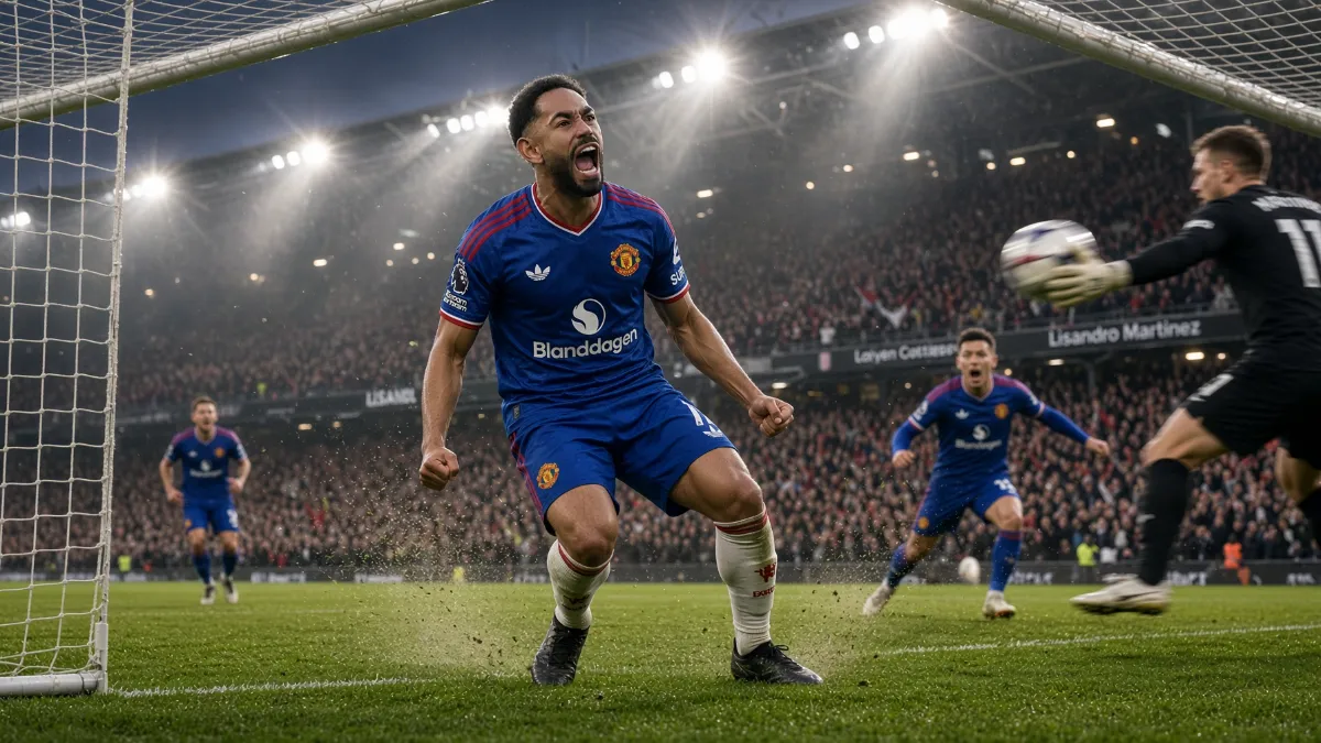Manchester United salvage draw against Fulham after late equaliser