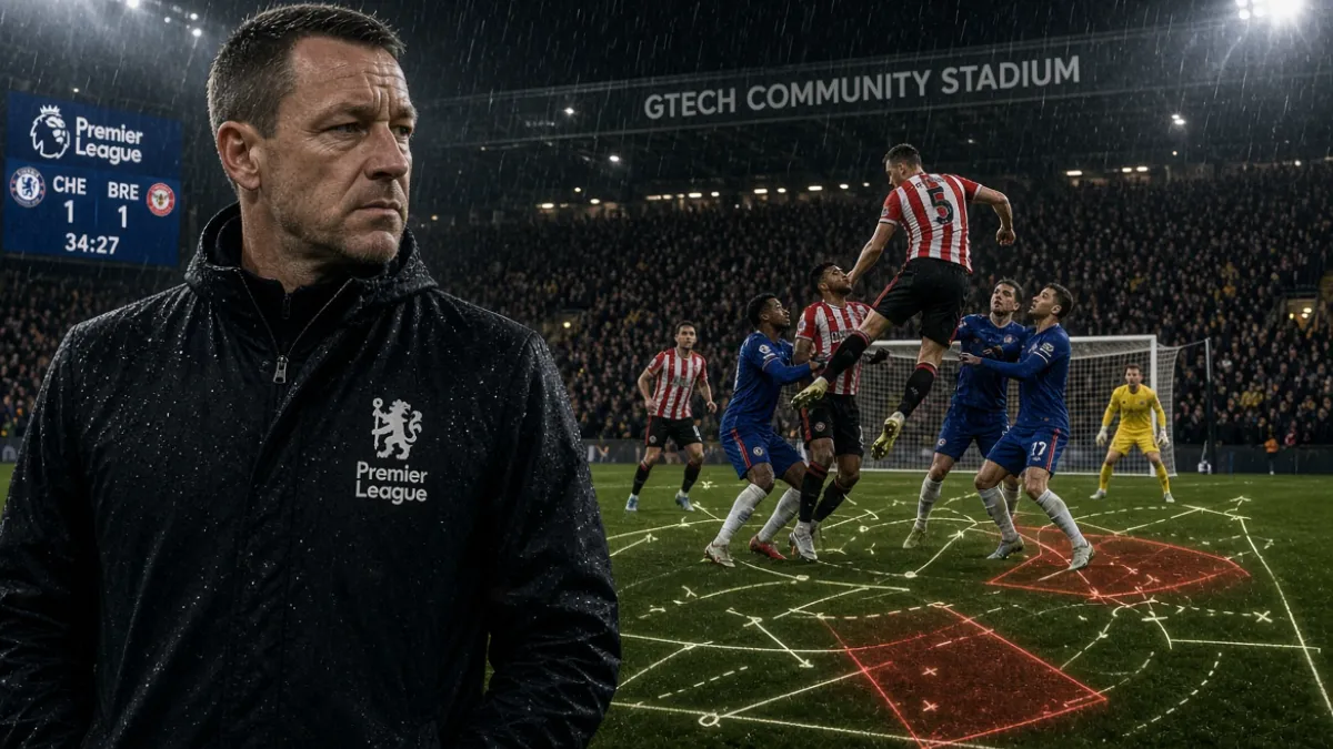 John Terry criticizes Chelsea's zonal marking after Brentford humiliation