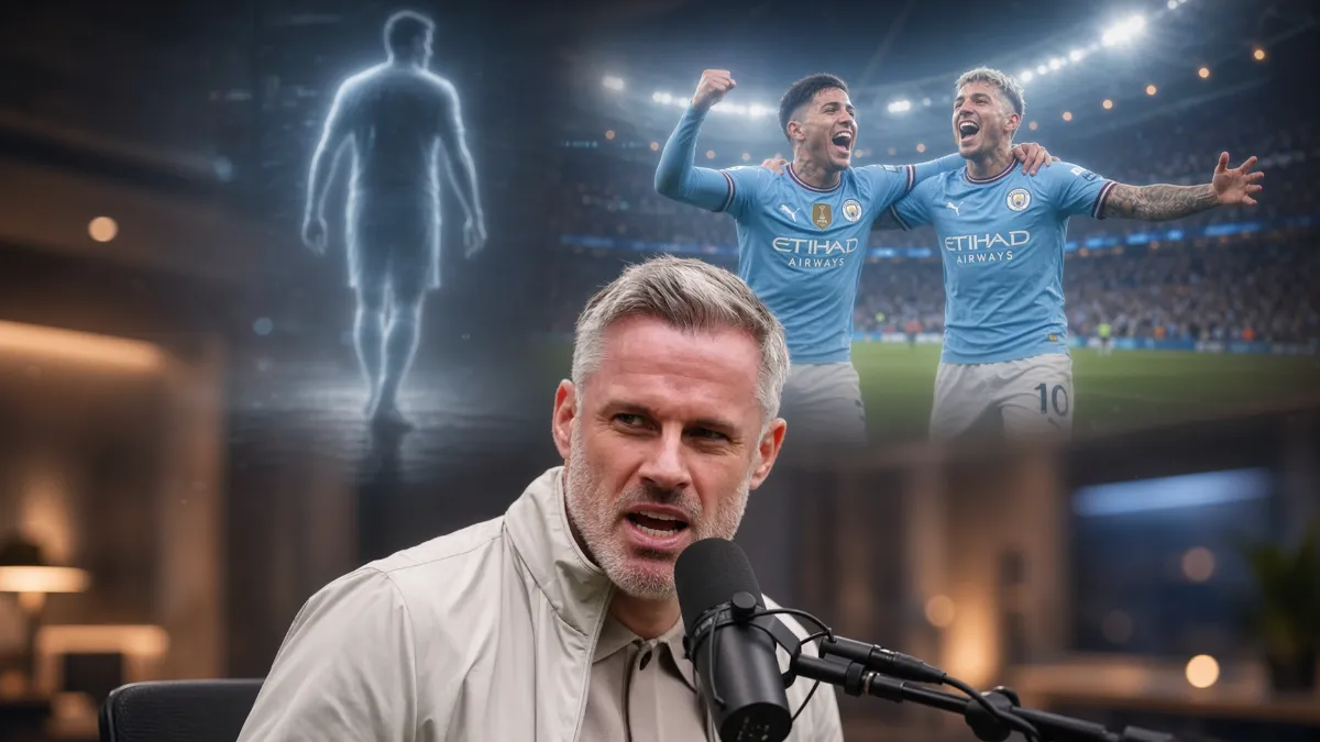 Jamie Carragher questions Manchester City's title ambitions without Rodri