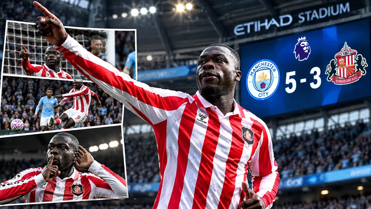 Brian Brobbey becomes only the fifth player in Premier League history to score a hat-trick in a losing match
