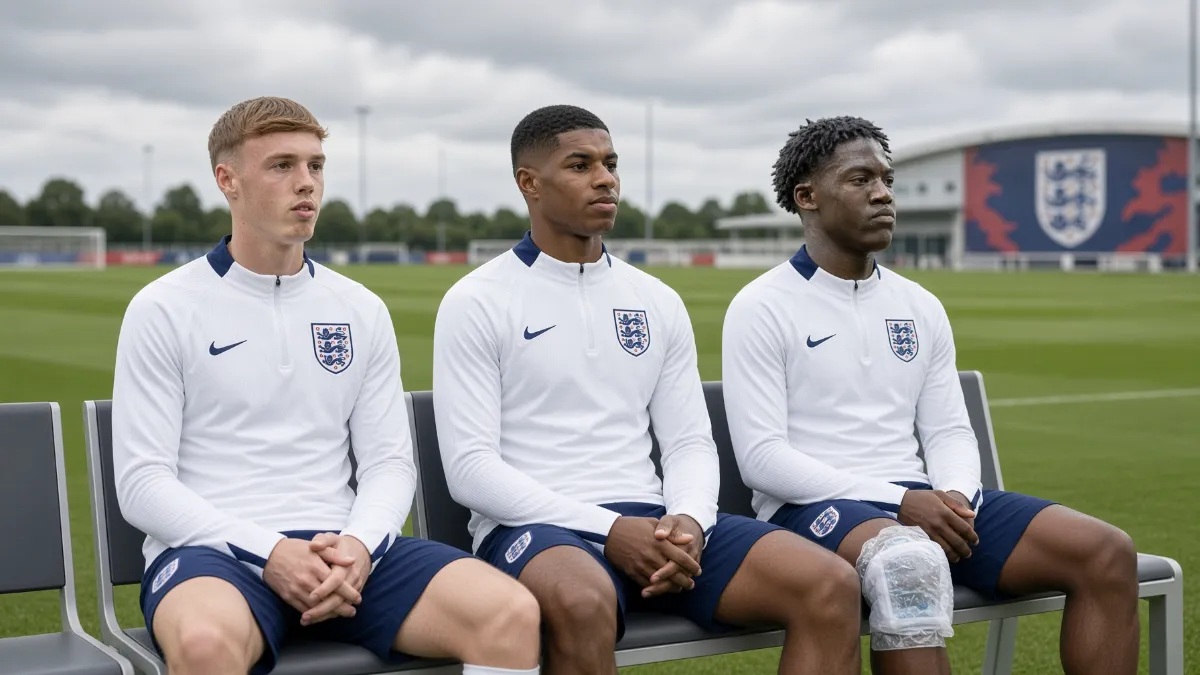 Palmer, Rashford and Mainu to miss England's upcoming matches