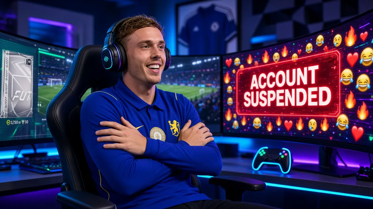 Cole Palmer faces Twitch ban after early EA Sports FC 27 stream