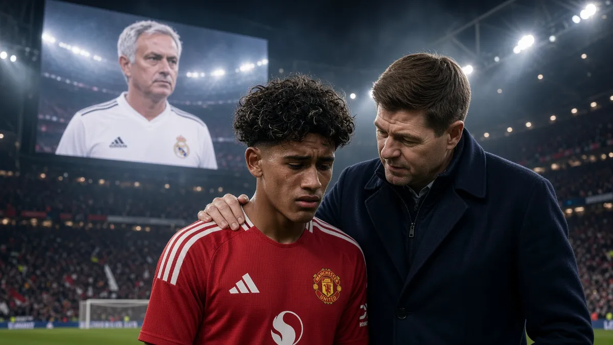Steven Gerrard advises Man Utd wonderkid against move to Real Madrid