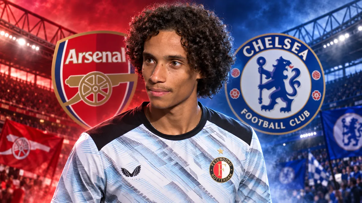 Arsenal and Chelsea are tracking Feyenoord midfielder Djivai Zehil