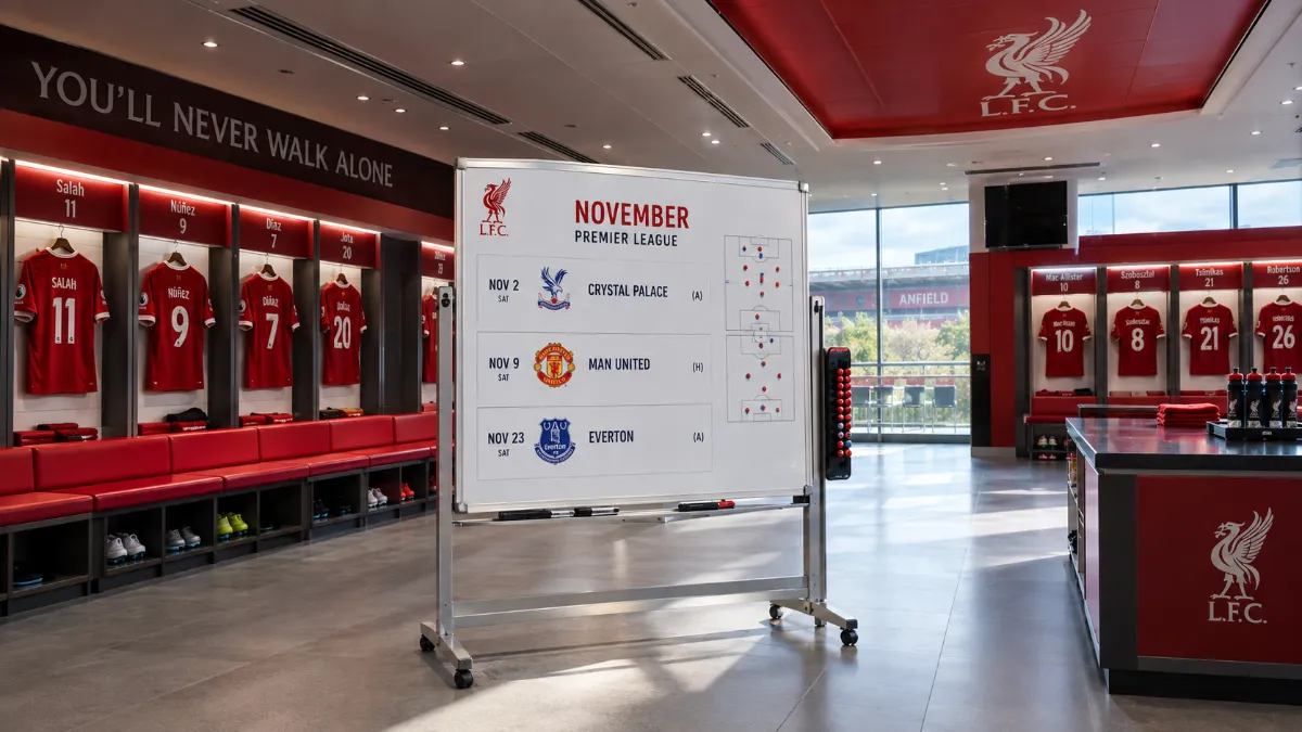 Liverpool learn new dates for clashes with Man Utd and Everton