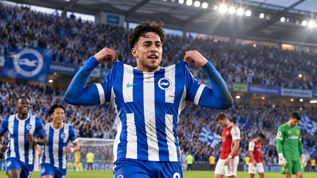 Babys Kostoulas is the new star for Brighton after matches against Arsenal and Manchester United